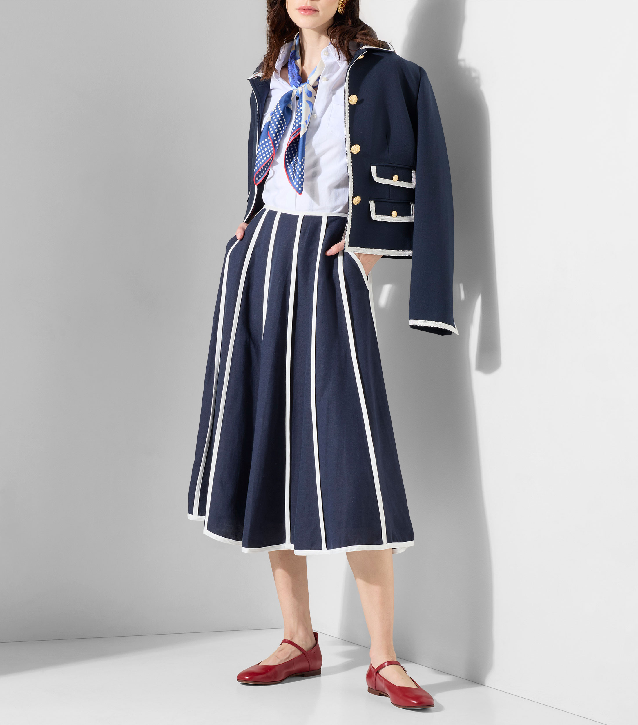 Blazer liso Mujer